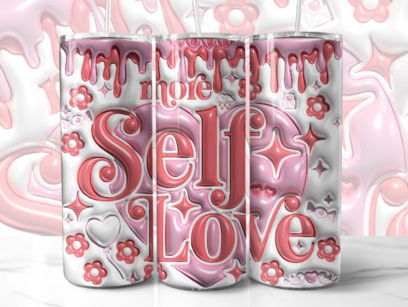 Download Self Love 3D Tumbler Wrap Sublimation - 3d tumbler wrap Collection