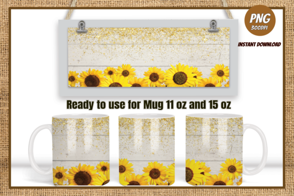 Download Sunflowers Sublimation Coffee Mug - Coffee mug Collection