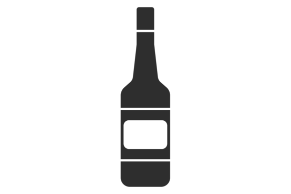 Download Liquer Bottle. Herbal Alcohol Drink Blac - Herbal Collection