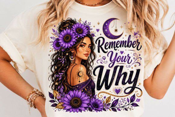 Download Remember Your Why PNG, Purple Floral - Purple Collection
