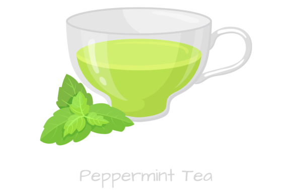 Download Peppermint Tea. Aroma Herbal Green Leaf - Herbal Collection