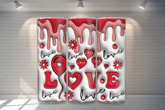 Download Love Valentine 3d Tumbler Wrap Design - 3d tumbler wrap Collection