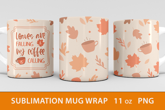 Download Fall Sublimation Coffee Mug Designs - Coffee mug Collection